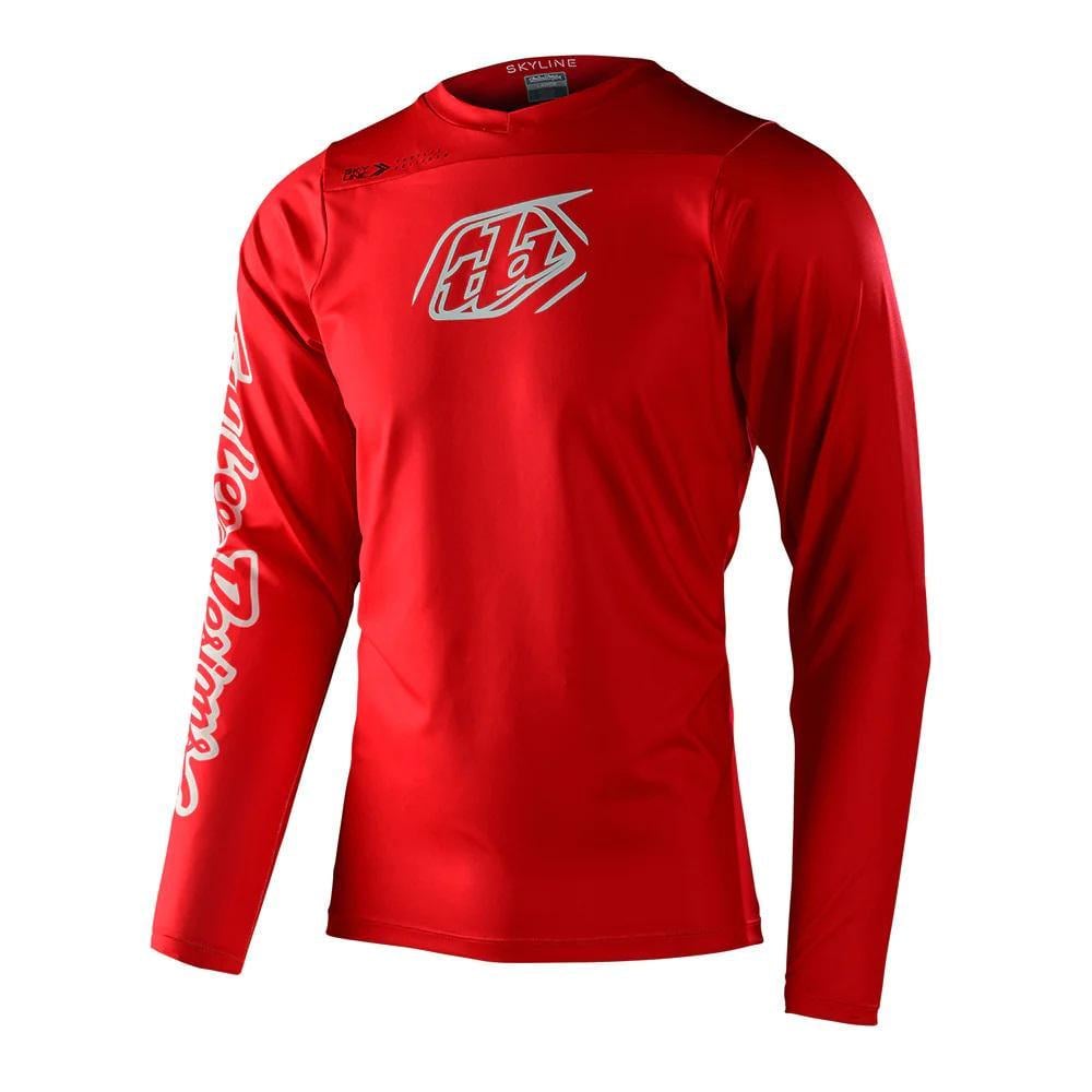 Джерсі TLD SKYLINE LS CHILL JERSEY ICONIC FIERY XL Red (353913025)