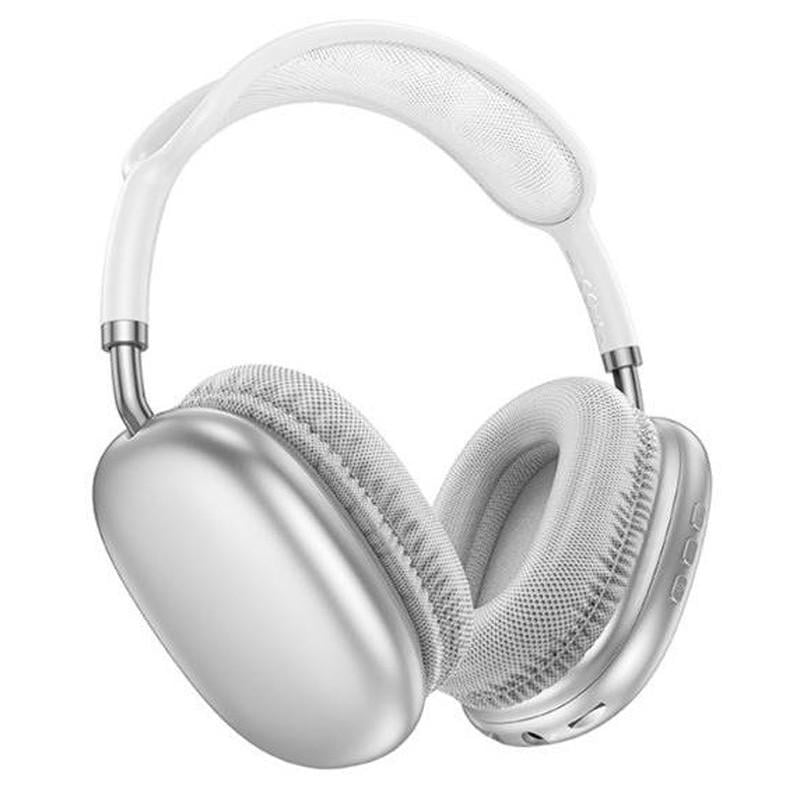 Навушники накладні бездротові Borofone BO22 Plus Elegant Silver (00000073959_5) Навушники накладні бездротові Borofone BO22 Plus Elegant Silver (00000073959_5)