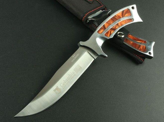 Нож охотничий универсальный Columbia A11 с чехлом (20177) - фото 2 Нож охотничий универсальный Columbia A11 с чехлом (20177) - фото 2