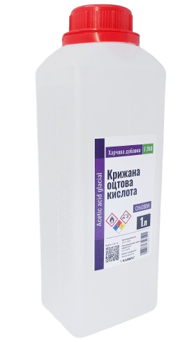 Крижана оцтова кислота 1 л (2464704711) - фото 2