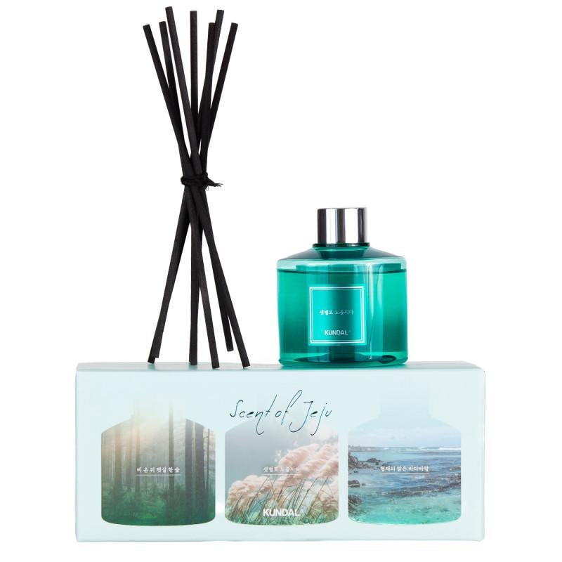 Набір аромадифузорів для домy Kundal Perfume Diffuser Jeju Edition 3 шт. 200 мл (23176351)