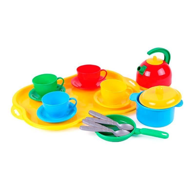 Детская игровая посуда Технок Маринка 7 пластиковая (1400)