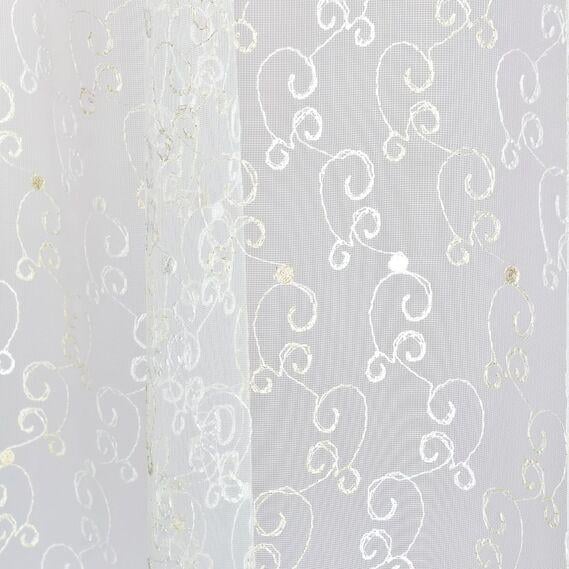 Тюль сетка IDEIA Альмира V-ALTIN 2,8 м c вышивкой Бежевый (2200004262994)