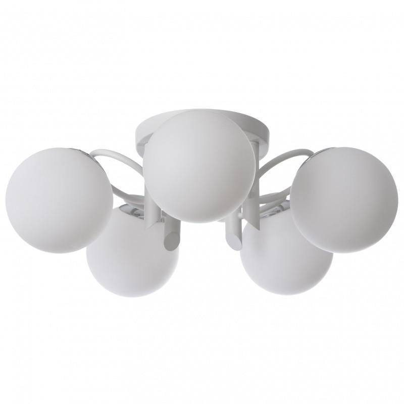 Люстра молекула Brille потолочная E27 60W WH BL-424C/5 22-746