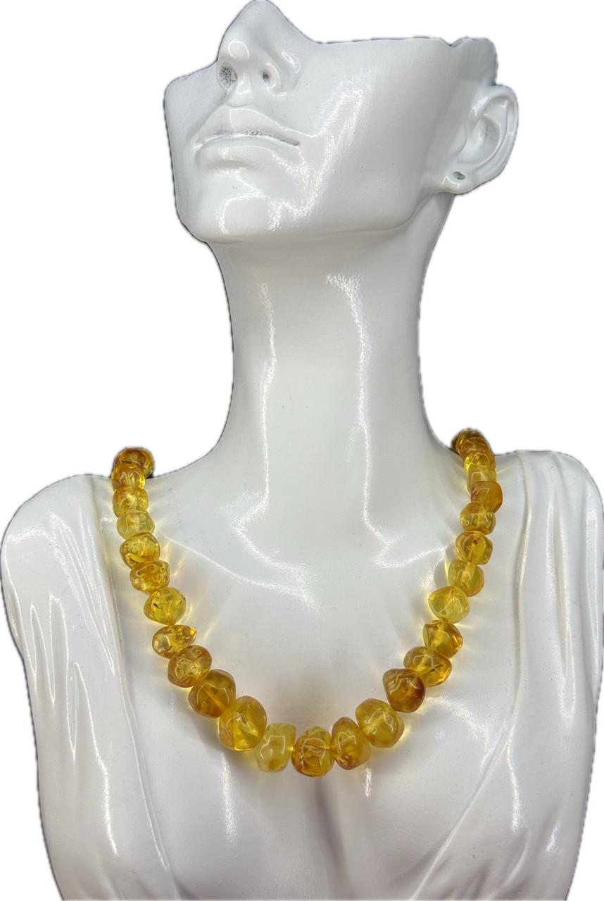 Намисто з бурштину лікувальне 53 см (н-599)