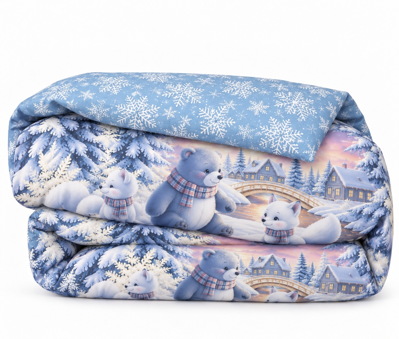Пододеяльник PaniPava Winter Tale бязь 110х140 см (92109791)