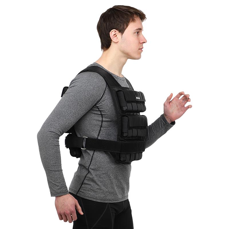 Жилет обтяжувач TA-7815 з регулюванням ваги 30 кг Чорний (56363238) - фото 8 Жилет обтяжувач TA-7815 з регулюванням ваги 30 кг Чорний (56363238) - фото 8