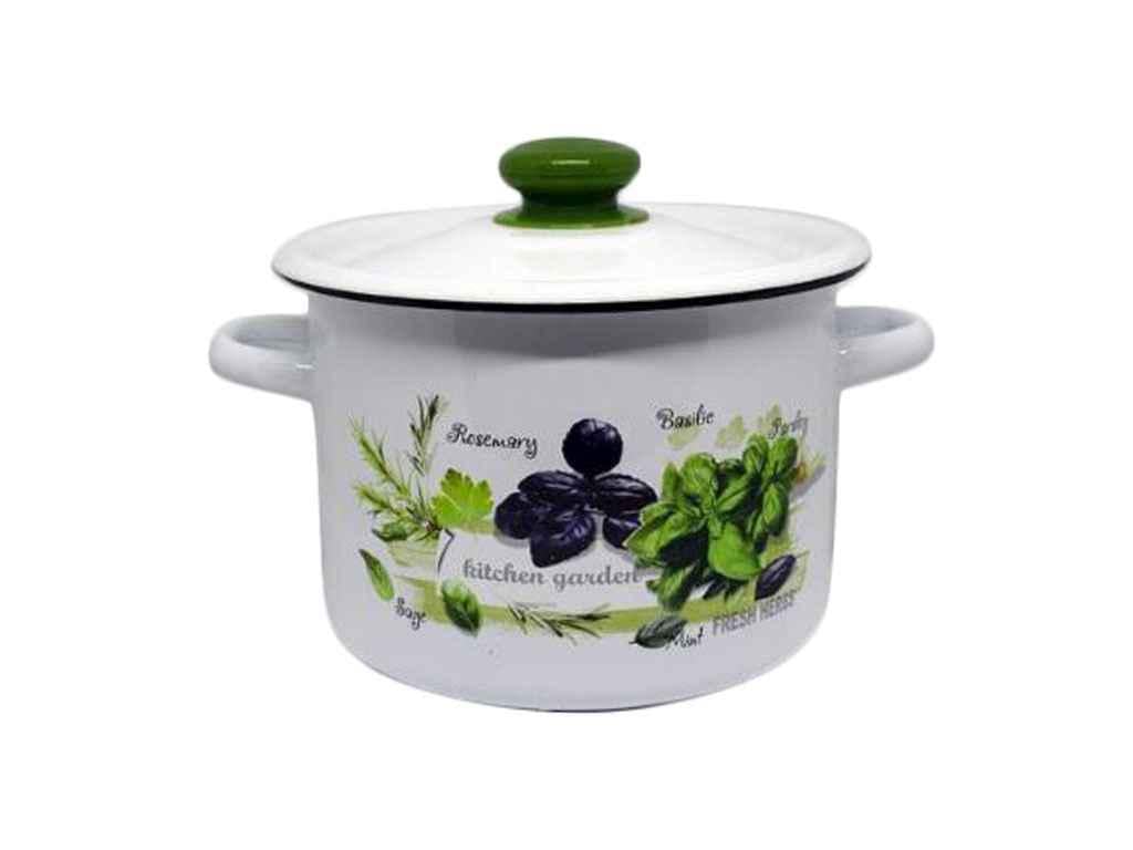 Кастрюля Idilia Зелень фреш 5,5 л (I1617)