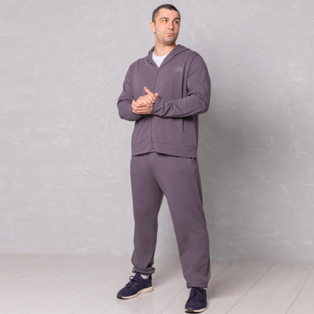 Костюм стильний чоловічий GBI S Сірий (13648)