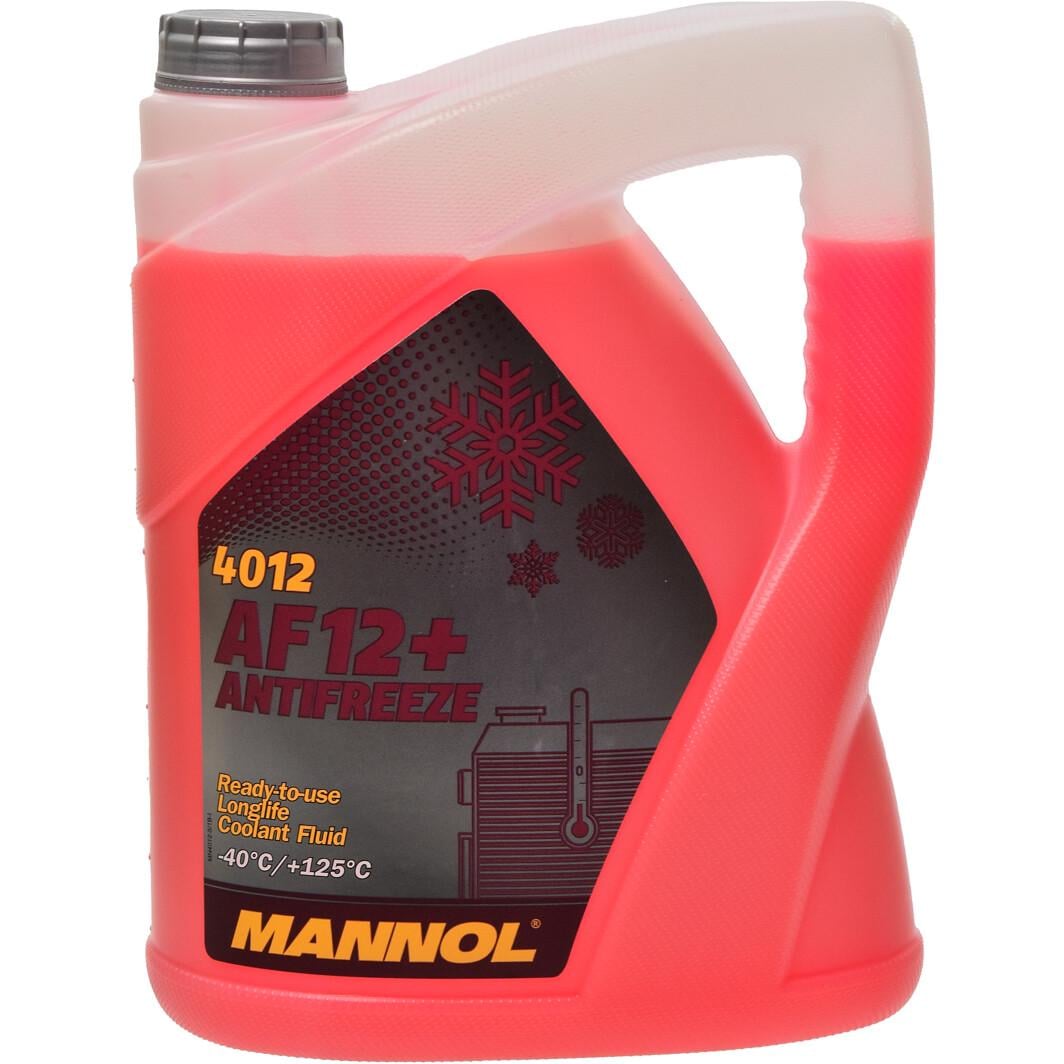 Антифриз готовый Mannol AF12+ Antifreeze -40°C 5 л Красный (3320)