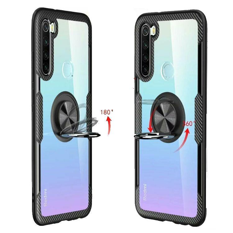 Чехол Primolux Ring Magnetic Stand для Xiaomi Redmi Note 8 - Black - фото 2