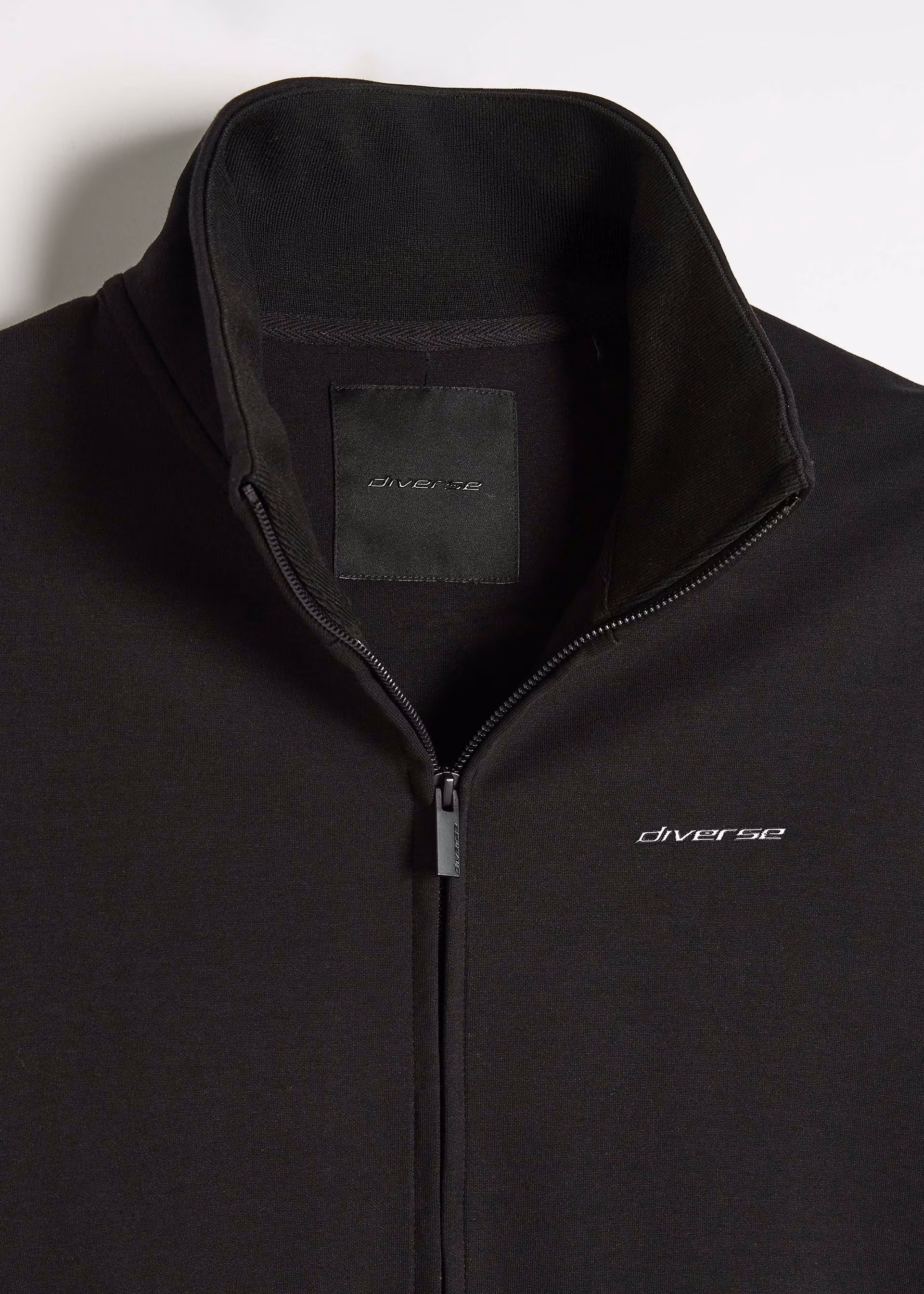 Толстовка чоловіча Diverse BASESTAND з коміром-стійка S XL Чорний (5905384180810) - фото 3