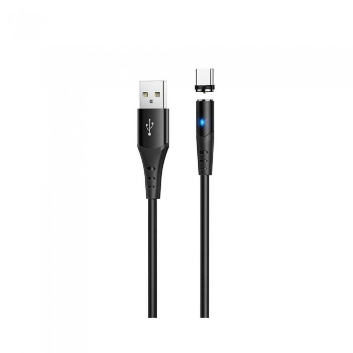 Кабель магнітний Hoco X60 USB/Type C Чорний - фото 2