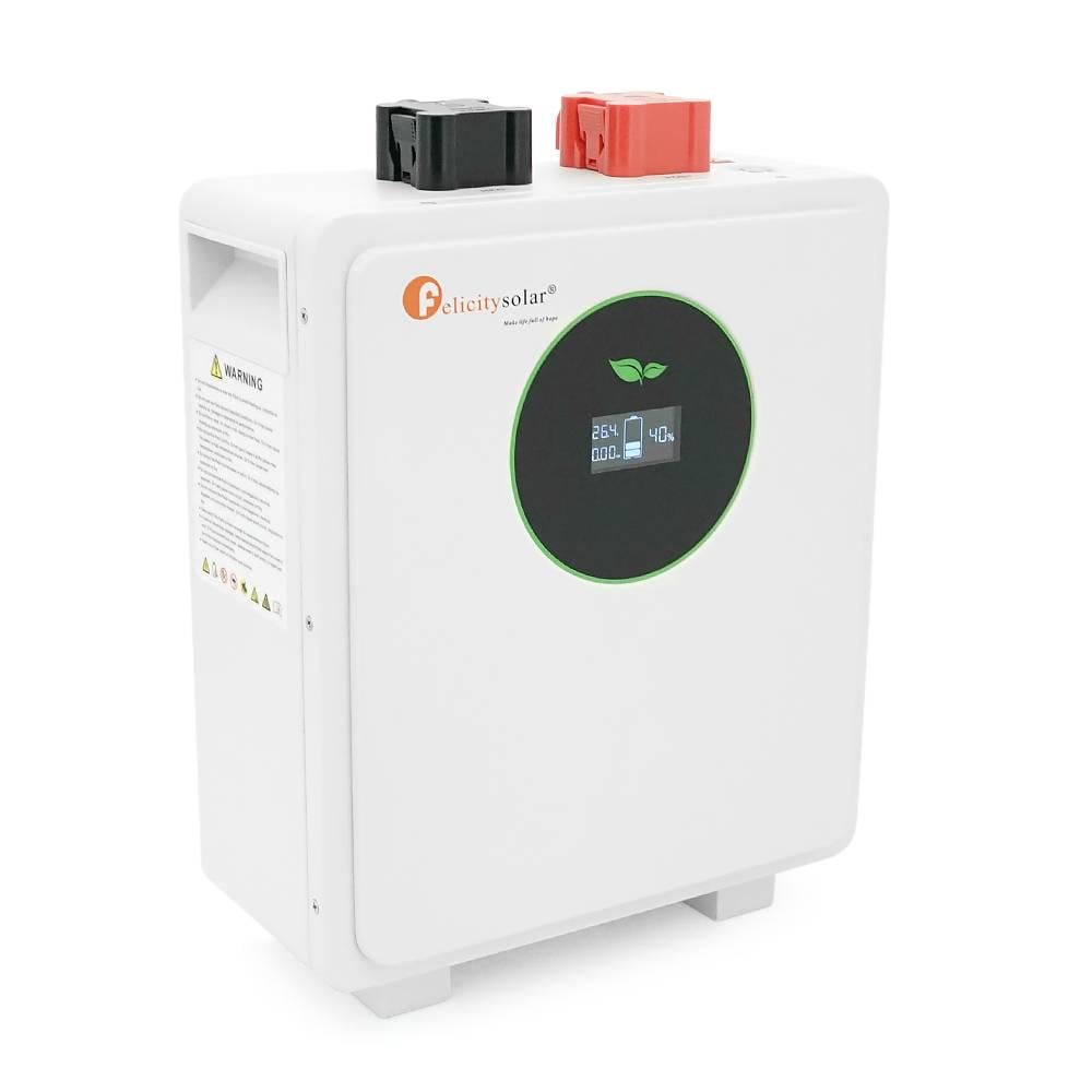 Акумулятор FelicityESS FLA24100WG2 24v 100Ah BMS 100/150A@8S 2,56kW до 15 parallel CAN&RS485 IP21 6000Cycles 27 кг 454х380х154 мм (39705)