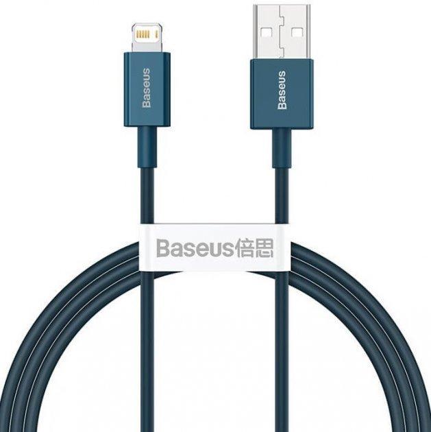 Кабель Baseus CALYS-C03 Superior Series Fast Charging Cable USB to Lightning 2,4 A 2 м Blue
