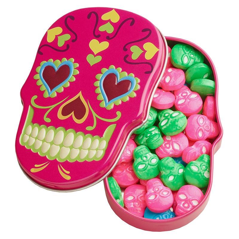 Драже Sugar Skulls Sweet Candy Skulls Tin 39,6 г (1963480424)