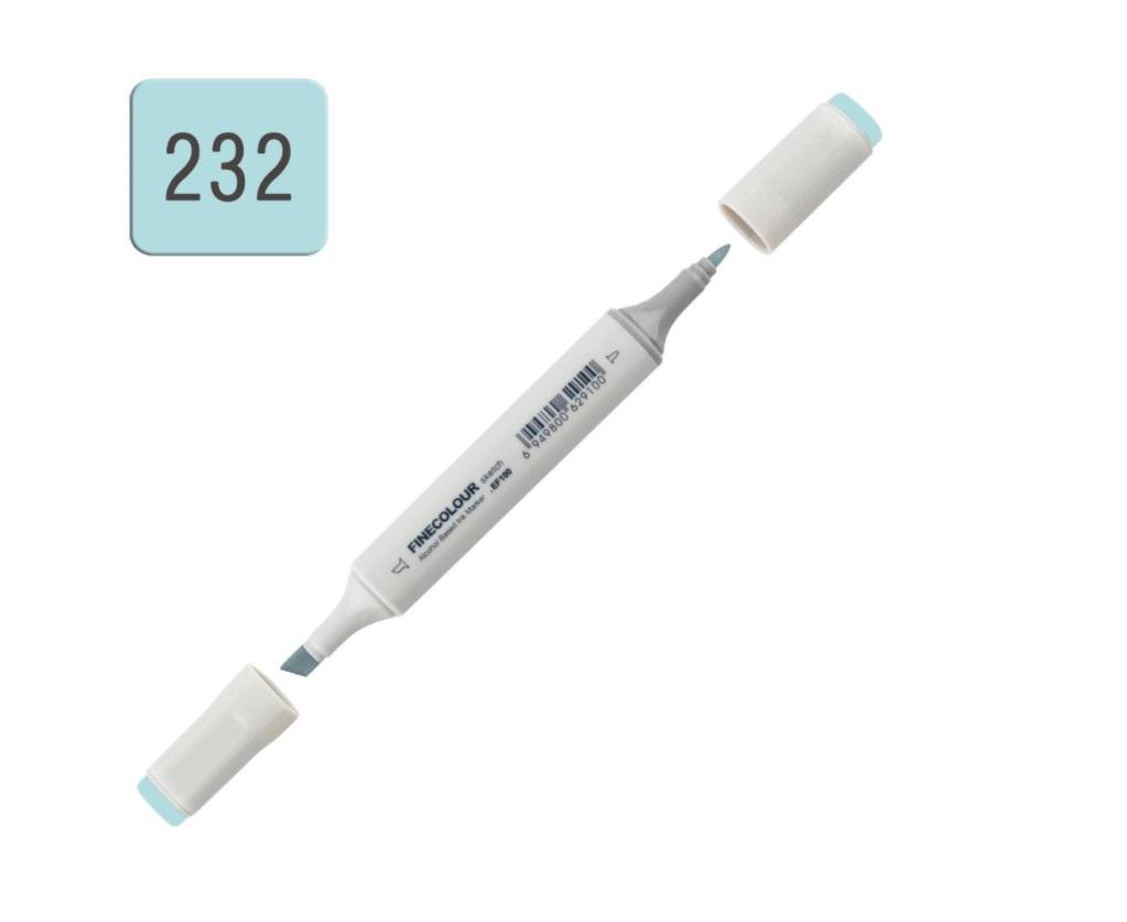 Маркер спиртовий Finecolour Sketchmarker 232 BG232 Зелено-м'ятний (EF100-232) - фото 2