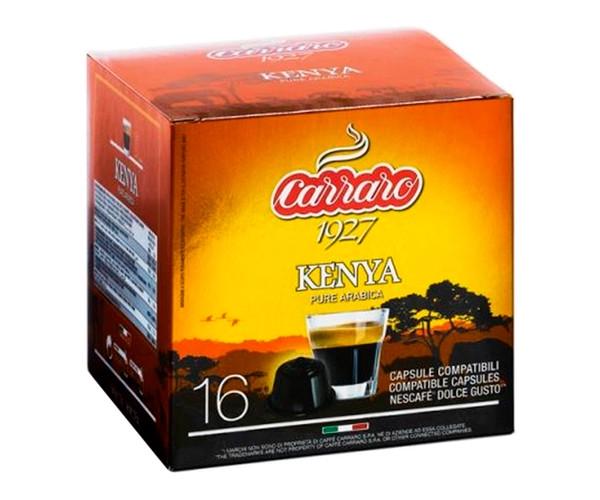 Кава у капсулах Carraro Single Origin Kenya Dolce Gusto 16 шт. (Е-202)