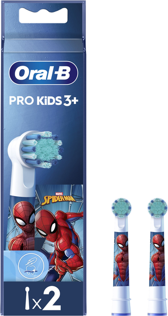 Насадки для електричної щітки Oral-B Spider Man Людина Павук 2 шт.