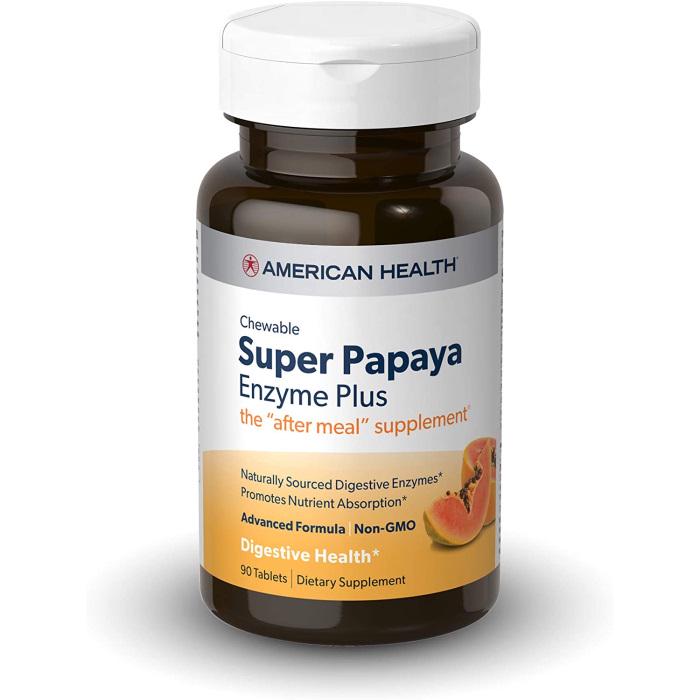 Натуральная добавка American Health Papaya Enzyme 100 жевательных таб. (6862)