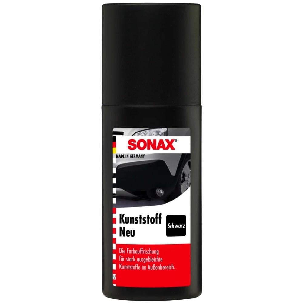 Краска для наружных пластиковых деталей Sonax 100 мл Чорний (409100)