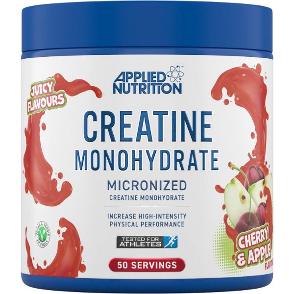 Креатин моногидрат Applied Nutrition Creatine Monohydrate Вишня Яблоко 250 г 50 порций (000021785)