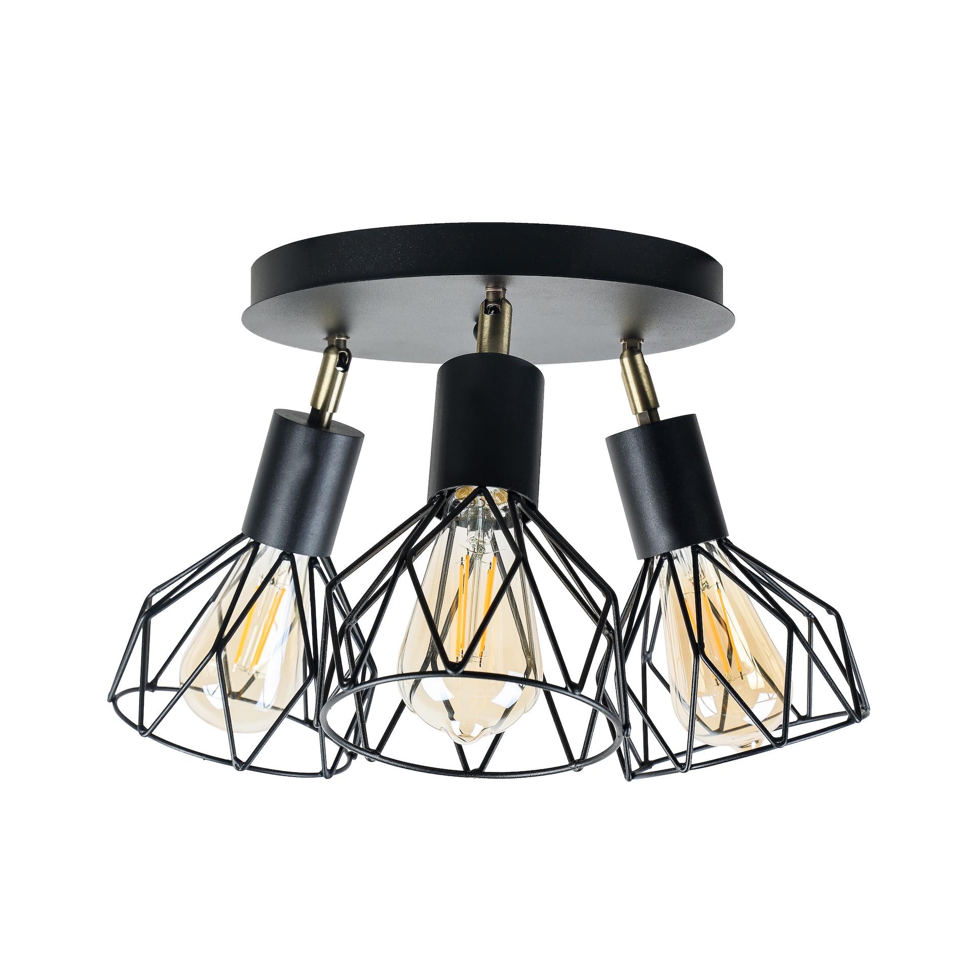 Светильник потолочный Diamond CDL135-250-3 Black (2301211)