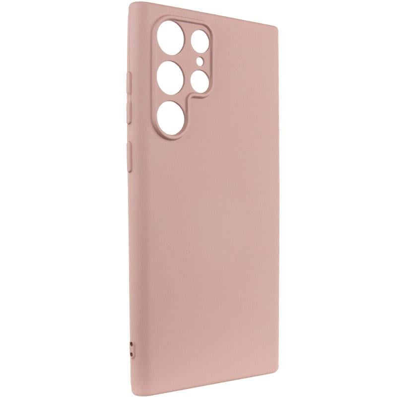 Протиударний Чохол Silicone Cover Lakshmi Full Camera (A) для Samsung Galaxy S22 Ultra Рожевий / Pink Sand