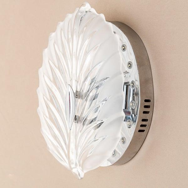 Бра Flora с плафоном в форме листка на 1 лампочку (RL019)