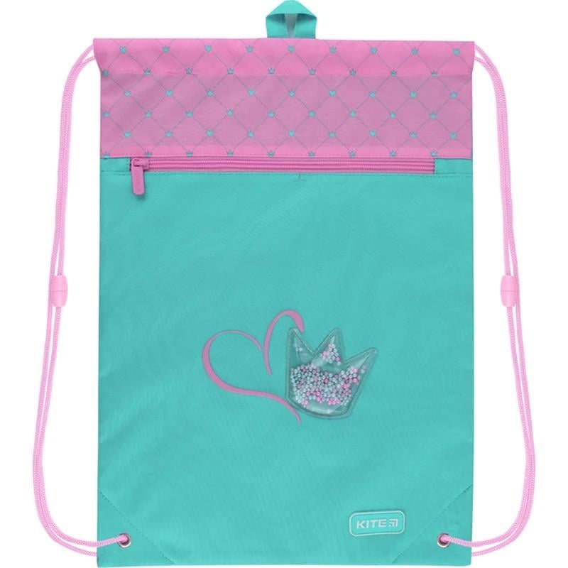 Сумка для обуви с карманом KITE Education Charming Crown (K22-601M-15)