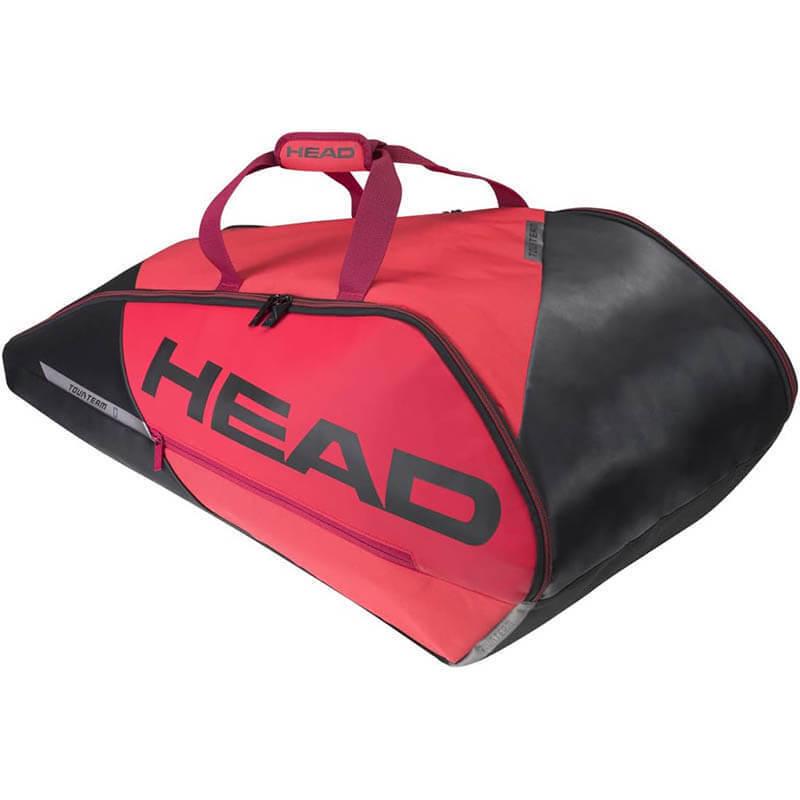 Спортивна сумка для тенісу Head Tour Team 9R Black/Red (724794218129)