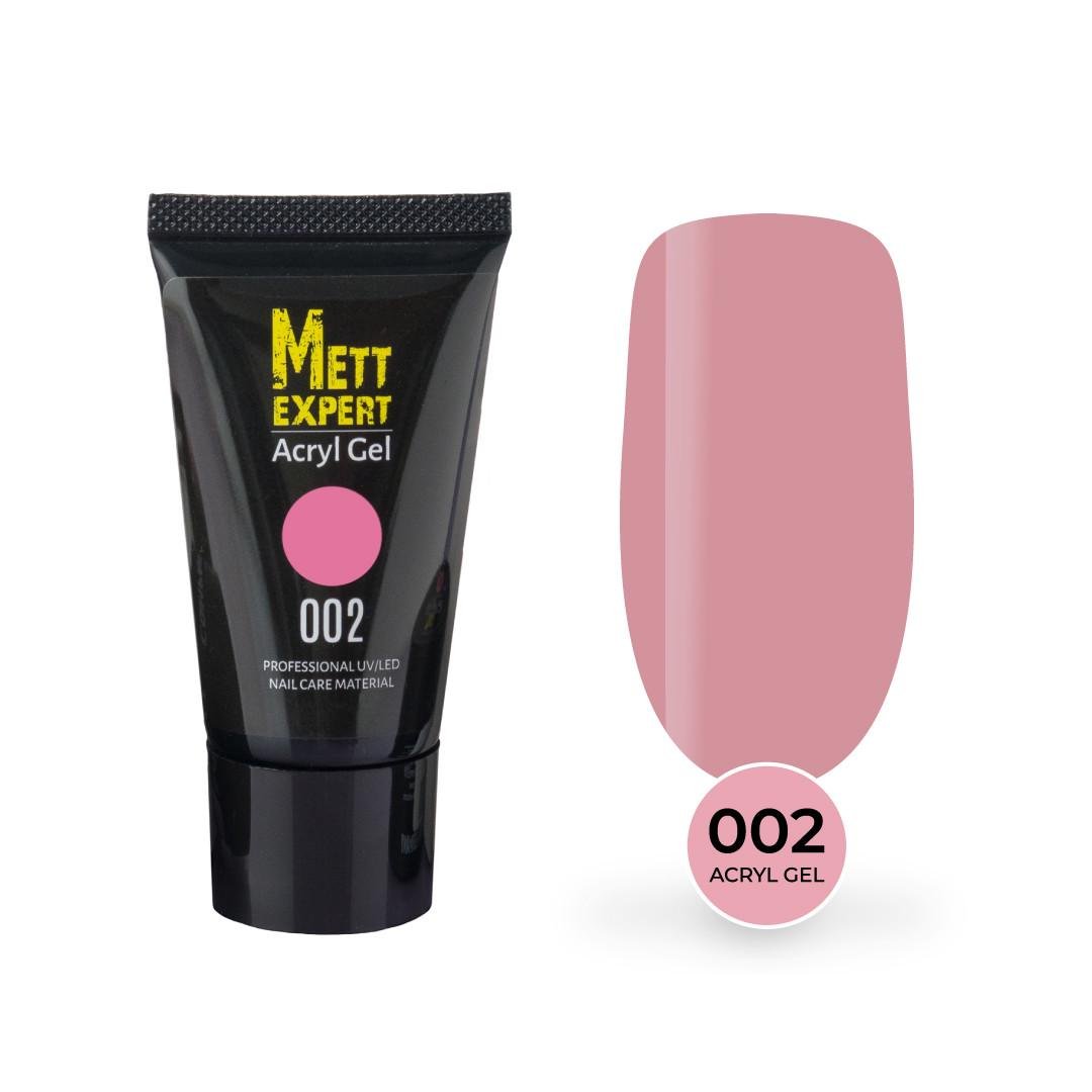 ᐉ Акрил-гель камуфлированный MettExpert 30 г Bubble gum №002