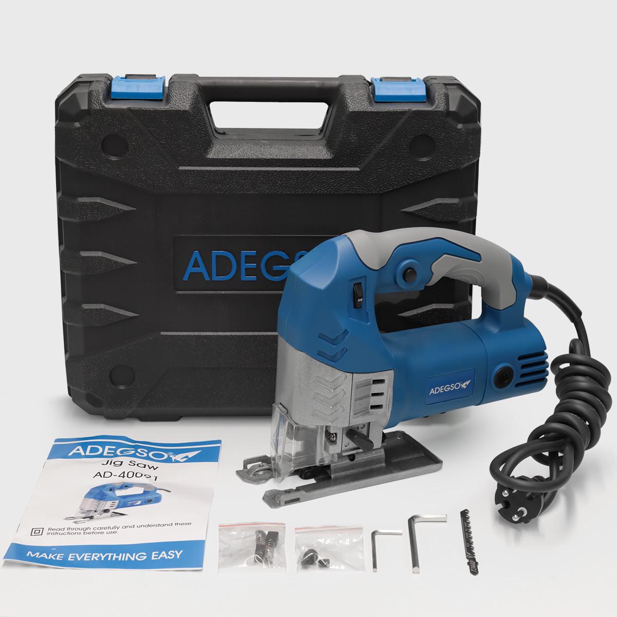 Електролобзик ADEGSO AD-40091 650 Вт 85 мм (29739391)