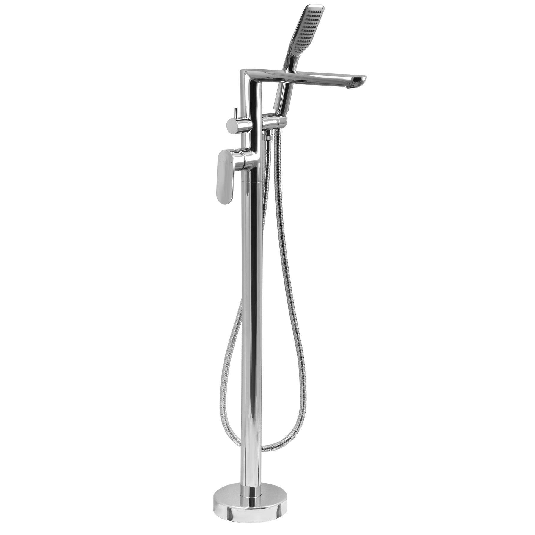 Смеситель для ванны TOPAZ BARTS TB 07113-H36 000019561 напольный Хром (108084)