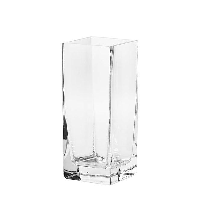 Ваза стеклянная Flora Квадрат H-20 см (2948)