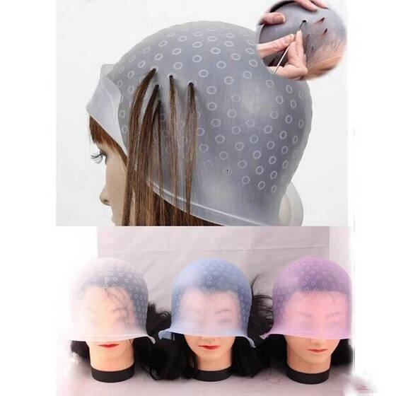 Шапочка силіконова для вибілювання волосся ДенІС professional Білий (1482521795) - фото 3 Шапочка силіконова для вибілювання волосся ДенІС professional Білий (1482521795) - фото 3