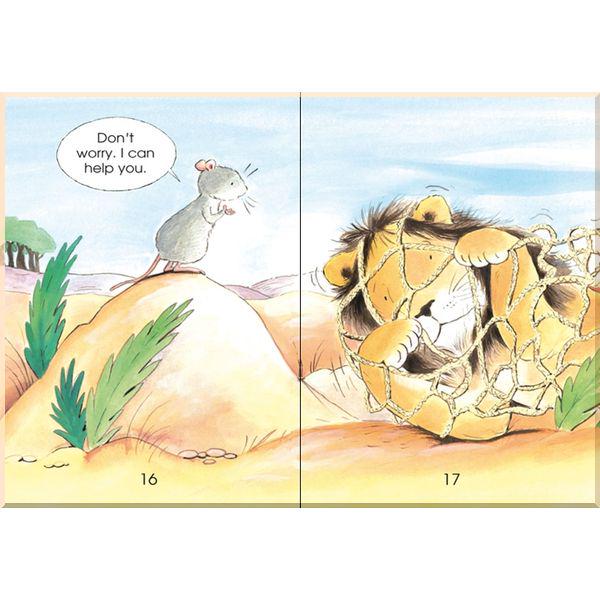 Книга Usborne "The Lion and the Mouse" Aesop Mairi Mackinnon (ISBN:9780746096604) - фото 2