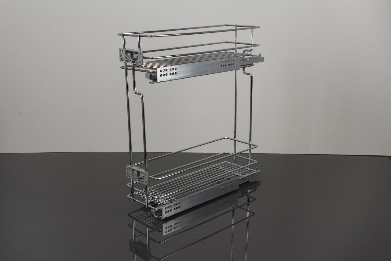 Карго Vibo дворівневе бокове праве з прихованими напрямними для модуля 150 мм (9793)