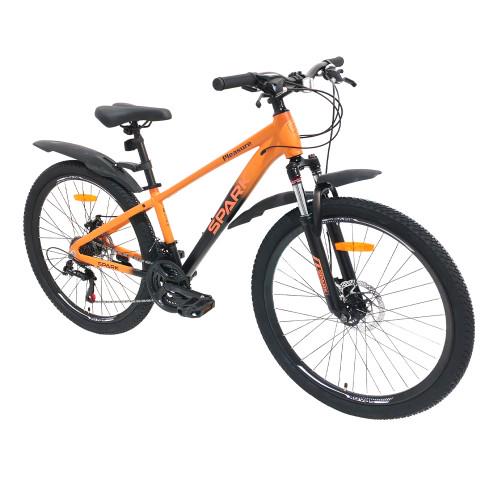 Велосипед Spark PLEASURE колеса 26"/алюмінієва рама 13" Помаранчево-чорний (26351936) - фото 2 Велосипед Spark PLEASURE колеса 26"/алюмінієва рама 13" Помаранчево-чорний (26351936) - фото 2