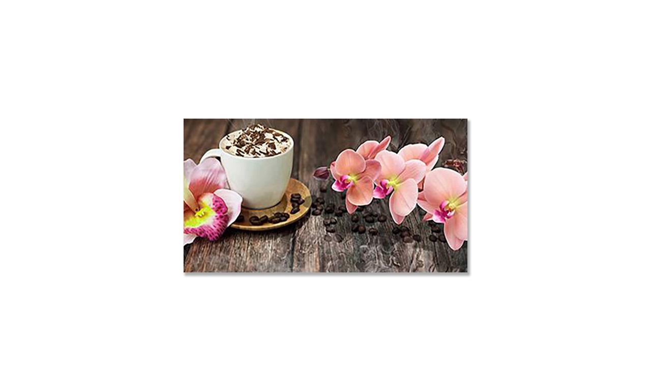 Наклейка виниловая на стол Zatarga Орхидеи и Сладости 02 650х1200 мм (1304776390)