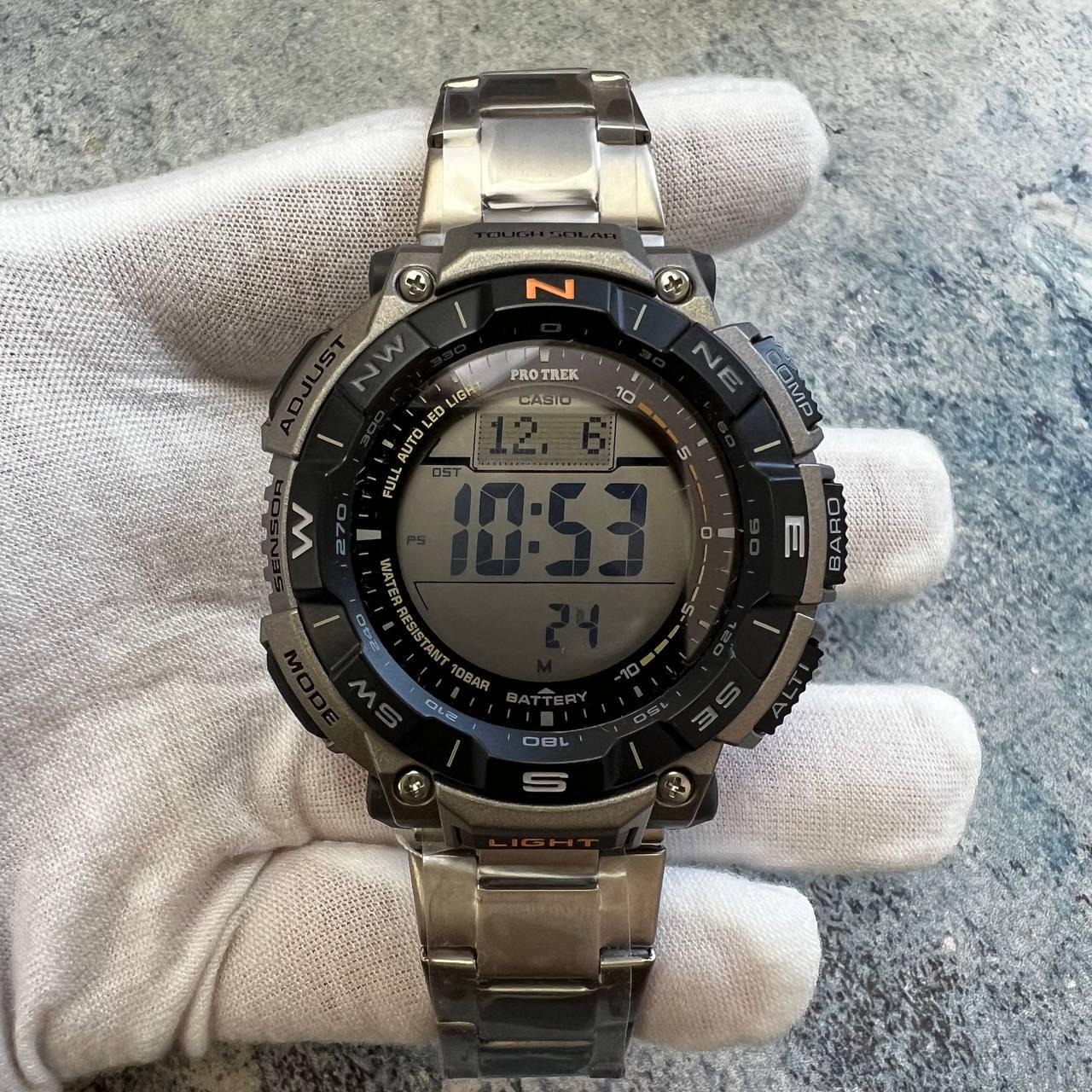 Наручные часы мужские Casio Protrek PRG-340T-7ER (1686797616) - фото 2 Наручные часы мужские Casio Protrek PRG-340T-7ER (1686797616) - фото 2