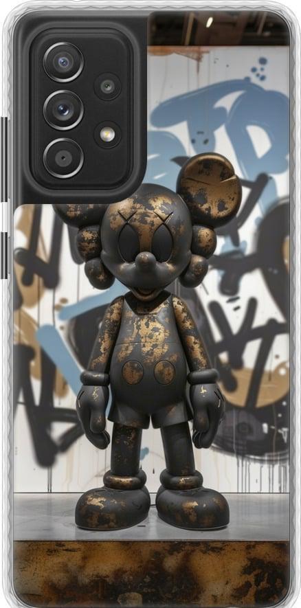 Чехол на Samsung Galaxy A52 Bronze kaws v2 (6098pc-2251-42517)