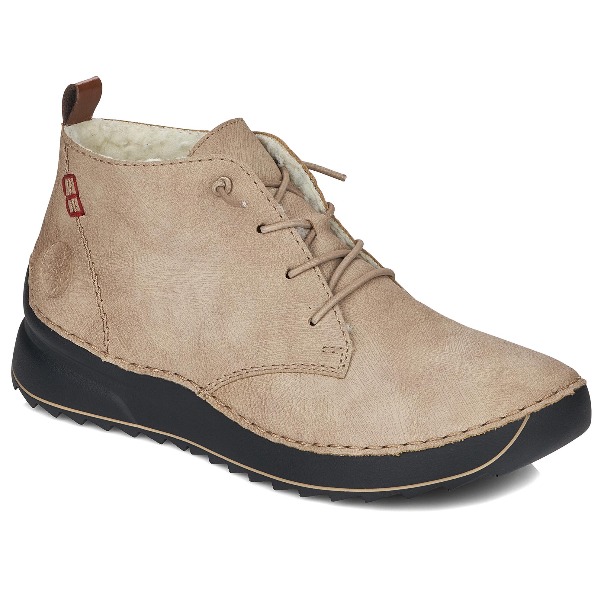 Черевики жіночі зимові Rieker р. 37 Бежевий (013672-37)