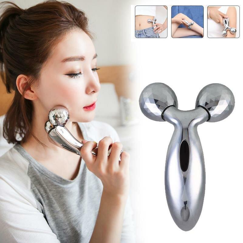 Массажер для лица и тела As Seen On TV 3D Full Body Shape Massager ручной Silver (2_007030) - фото 4