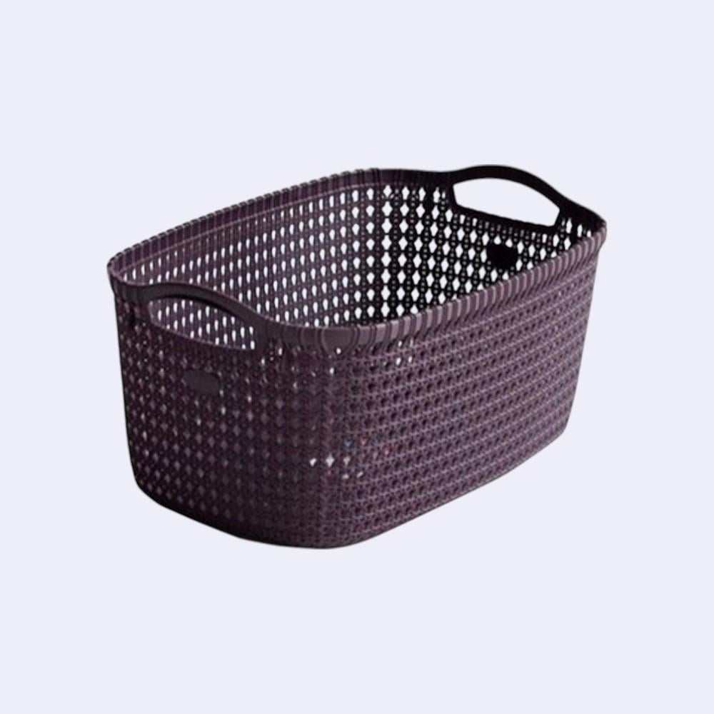 Кошик для білизни Sakarya Plastik 8010 35 л Фіолетовий
