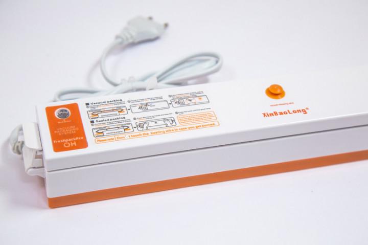 Вакууматор Freshpack Pro Оранжевый - фото 12 Вакууматор Freshpack Pro Оранжевый - фото 12