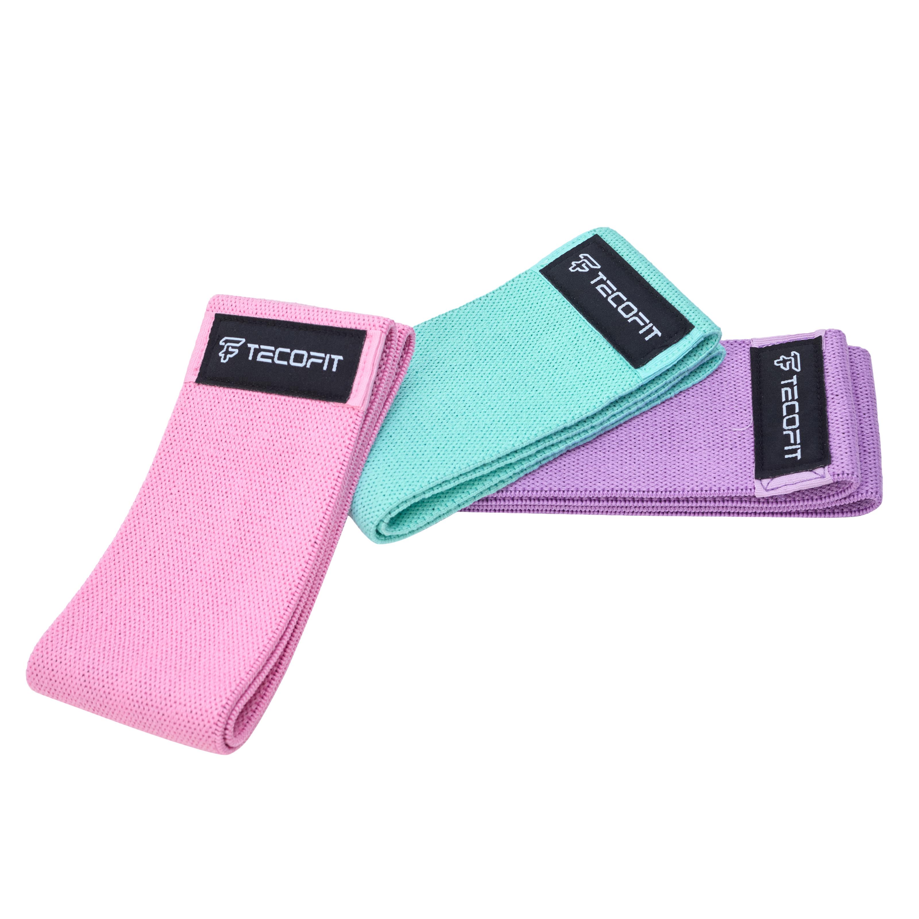 Резинки для фитнеса и спорта из ткани TECOFIT 3 шт. (TOP19075393) - фото 2 Резинки для фитнеса и спорта из ткани TECOFIT 3 шт. (TOP19075393) - фото 2