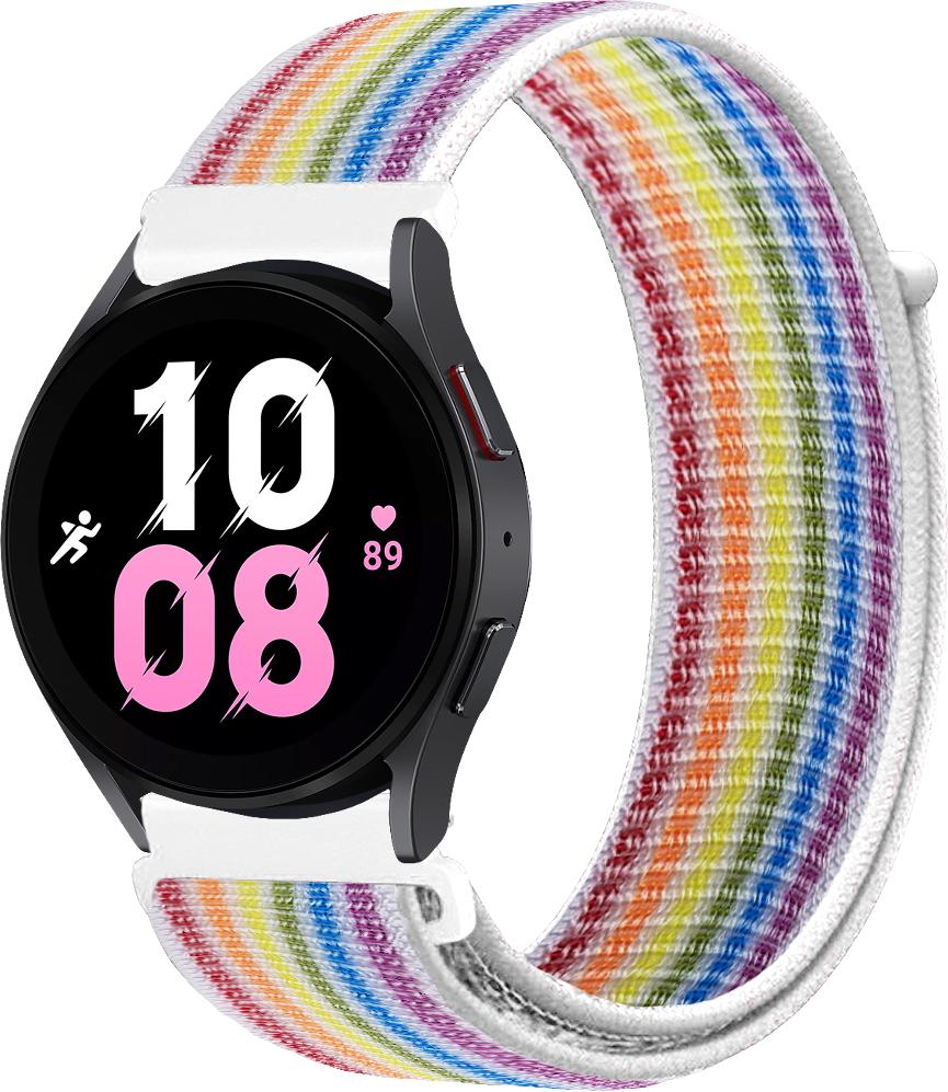 Ремешок нейлоновый Sport Loop для Galaxy Watch 5 44 мм Rainbow (29606-6B)