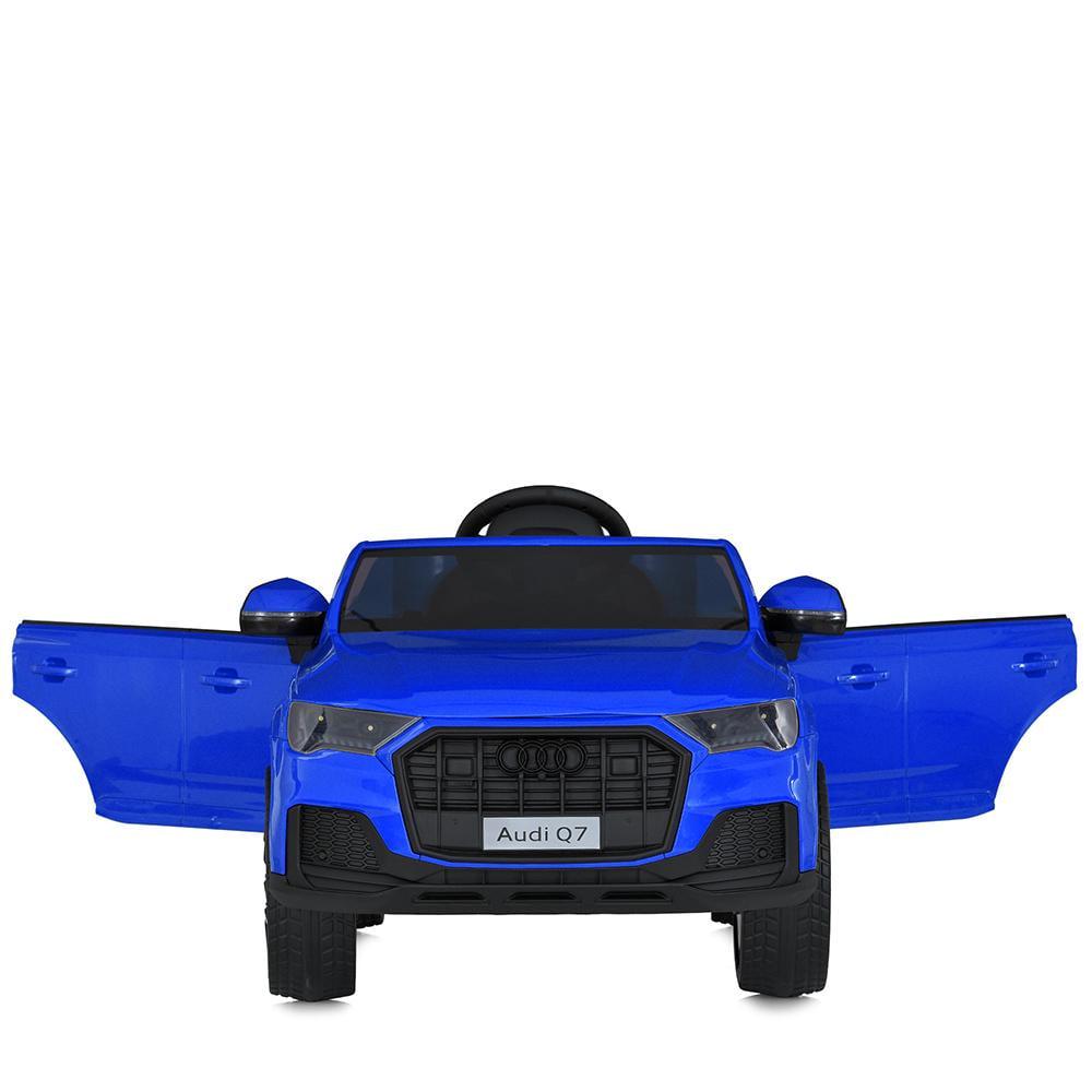 Детский электромобиль Bambi джип Audi Q7 M 5796EBLR Синий - фото 2 Детский электромобиль Bambi джип Audi Q7 M 5796EBLR Синий - фото 2