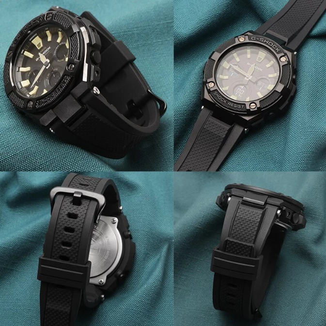 Спортивный ремешок Primo для часов Casio GST-210/W110/W300/B100/B400 (1544493126) - фото 5 Спортивный ремешок Primo для часов Casio GST-210/W110/W300/B100/B400 (1544493126) - фото 5